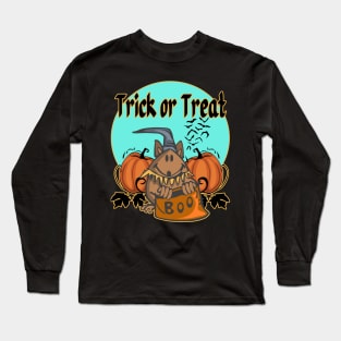 Halloween Hamster trick or treater Long Sleeve T-Shirt